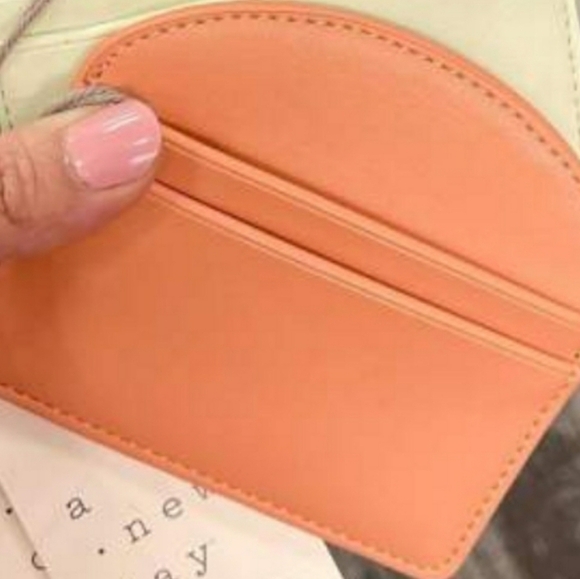 A New Day™ Small Card Case in Coral - Picture 1 of 5